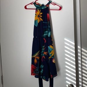 Shein- Floral Print Romper